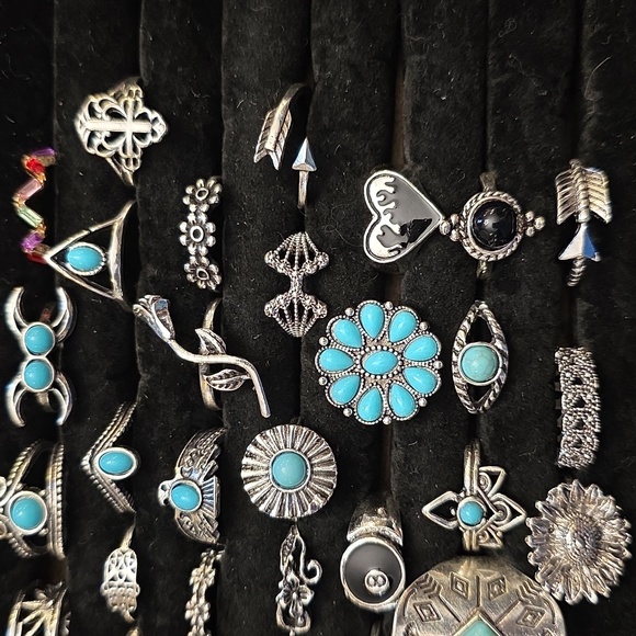 Lot of 30pcs fashion rings - Picture 3 of 3